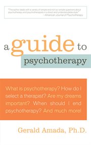 A Guide to Psychotherapy cover image