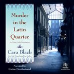 Murder in the latin quarter cover image