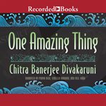 One amazing thing cover image