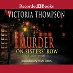 Murder on Sisters' Row : a gaslight mystery cover image