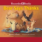 Bear says thanks cover image