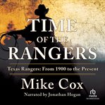 Time of the rangers : Texas rangers cover image