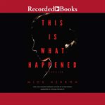 This is what happened cover image