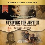 Striving for Justice : A Memoir of a Black Sheriff in the Deep South cover image