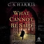 What Cannot Be Said cover image