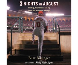 Cover image for Three Nights in August