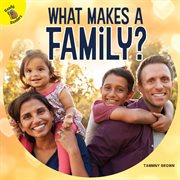 What makes a family? cover image