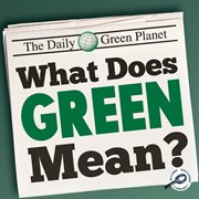 What does green mean? cover image