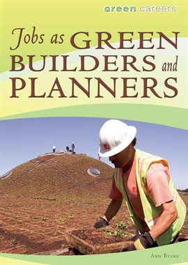 Umschlagbild für Jobs as Green Builders and Planners