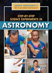 Step-by-step science experiments in astronomy cover image