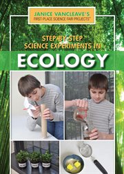 Step-by-step science experiments in ecology cover image