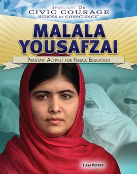 Link to Malala Yousafzai by Elisa Peters in Hoopla