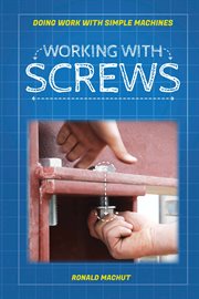 Working with screws : Ronald Machut cover image