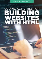Coding activities for building websites with HTML cover image