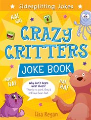 Crazy critters joke book cover image