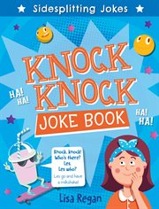 Knock knock joke book cover image