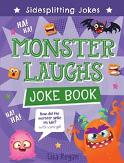Monster laughs joke book cover image