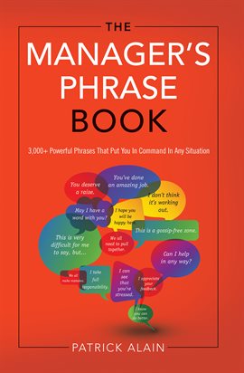 Cover image for The Manager's Phrase Book