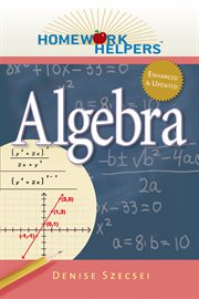 Homework helpers. Algebra cover image