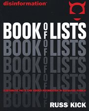 Disinformation Book of Lists Disinformation Book of Lists