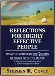 Reflections for highly effective people cover image