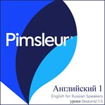 Pimsleur english for russian speakers level 1 cover image