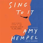 Sing to it cover image