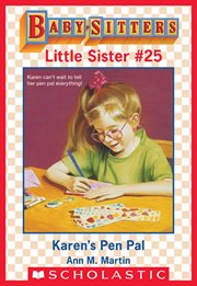 Karen's Pen Pal : Baby-Sitters Little Sister cover image