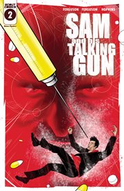 Sam & his talking gun. Issue 2 cover image