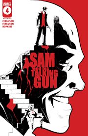 Sam & his talking gun. Issue 4 cover image
