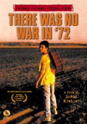 There was no war in '72 cover image