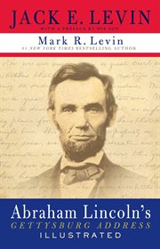 Abraham Lincoln's Gettysburg address, illustrated cover image