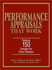 Performance appraisals that work : features 150 samples for every situation cover image