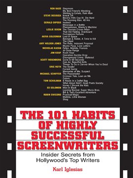 Cover image for The 101 Habits Of Highly Successful Screenwriters