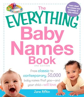 Cover image for The Everything Baby Names Book