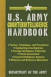 U.S. Army counterintelligence handbook cover image