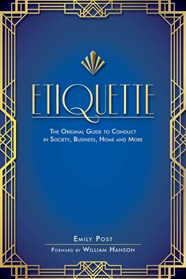 Cover image for Etiquette