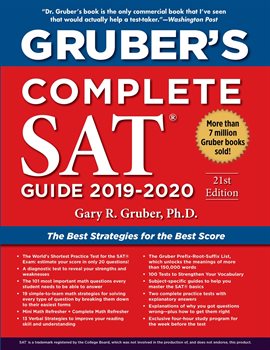 Cover image for Gruber's Complete SAT Guide 2019-2020