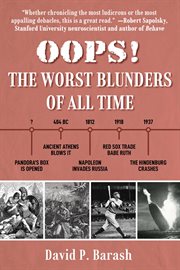 Worst Blunders of All Time : the worst blunders of all time cover image