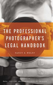 The professional photographers legal handbook cover image