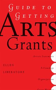 Guide to getting arts grants cover image