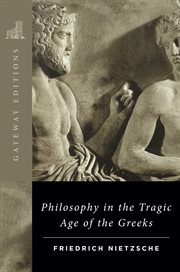 Philosophy in the Tragic Age of the Greeks cover image