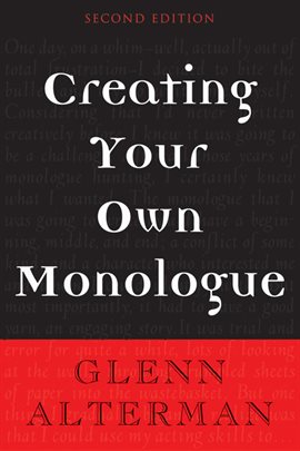 Cover image for Creating Your Own Monologue