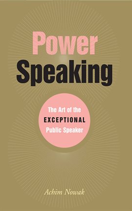 Cover image for Power Speaking