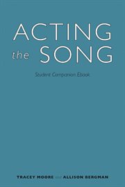 Acting the Song : Student Companion Ebook cover image