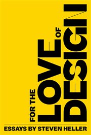 For the love of design cover image