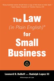 The law (in plain English) for small business cover image