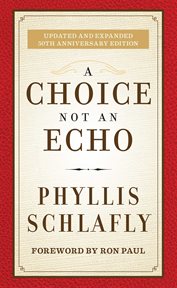 A Choice Not an Echo cover image