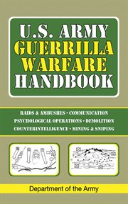 U.S. Army guerrilla warfare handbook cover image