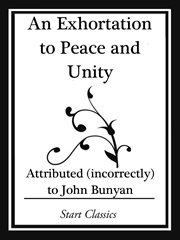 An Exhortation to Peace and Unity cover image